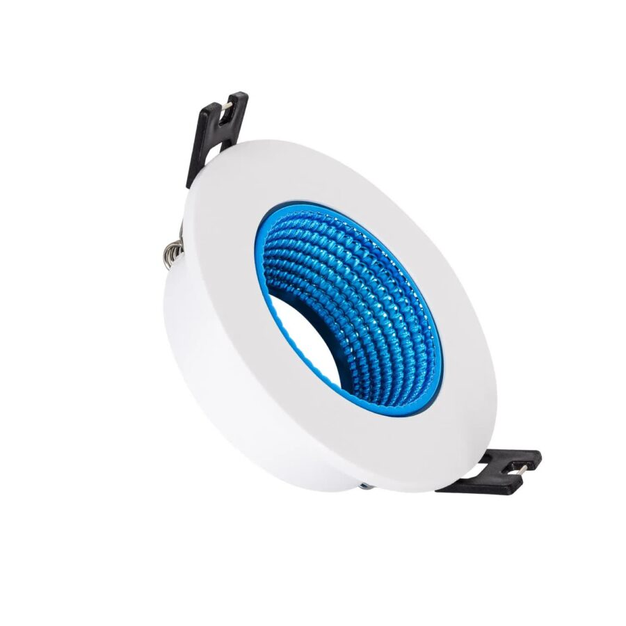 Aro azul para lampada led