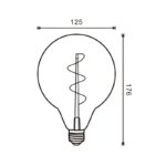 LEDME LAMPADA AMBAR 125