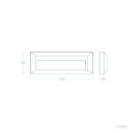 aplique-de-pared-led-elide-ip65-2w-negro